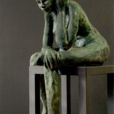 Figura assorta – bronzo, 2003 (in Piazza Malatesta a Verucchio - RN)
